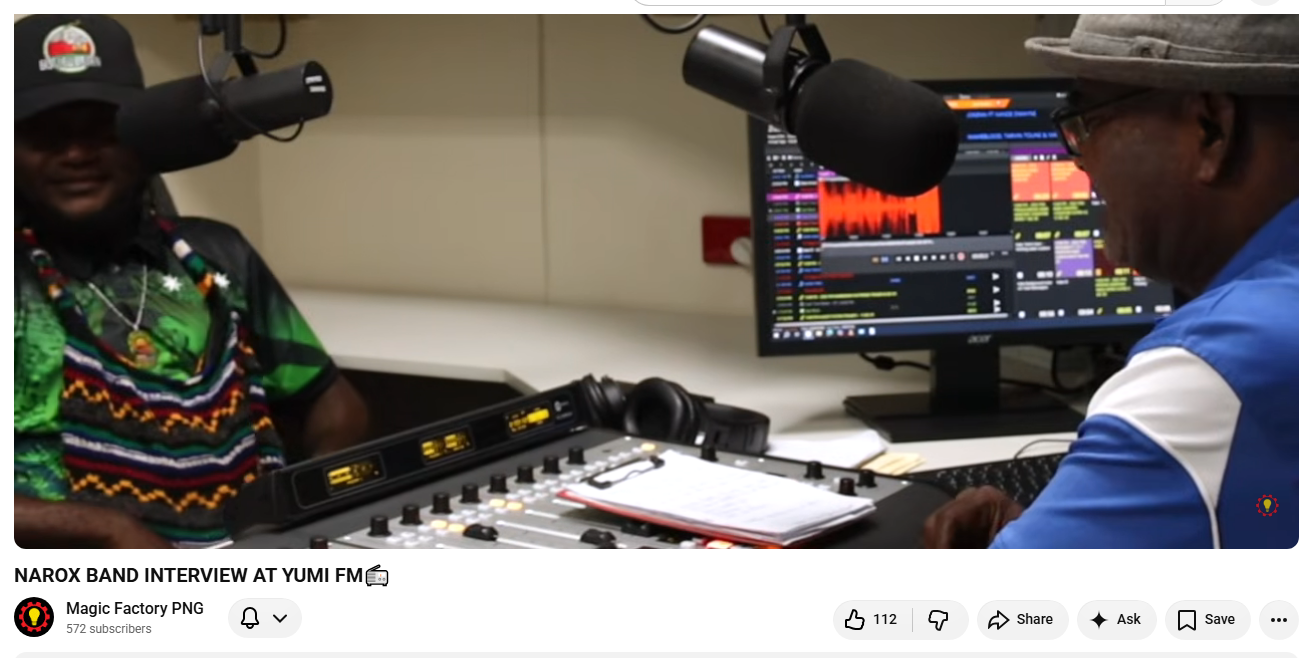 NAROX BAND INTERVIEW AT YUMI FM📻